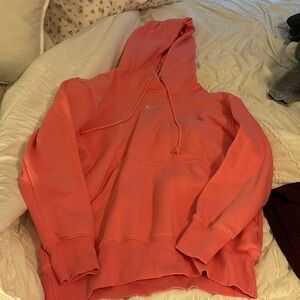 pink nike hoodie